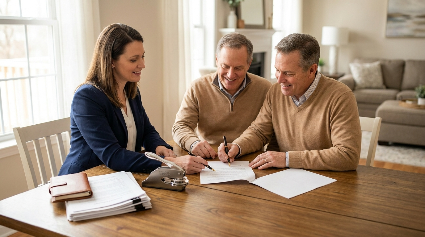 Loan Signings illustration — Integrity Closings CLT