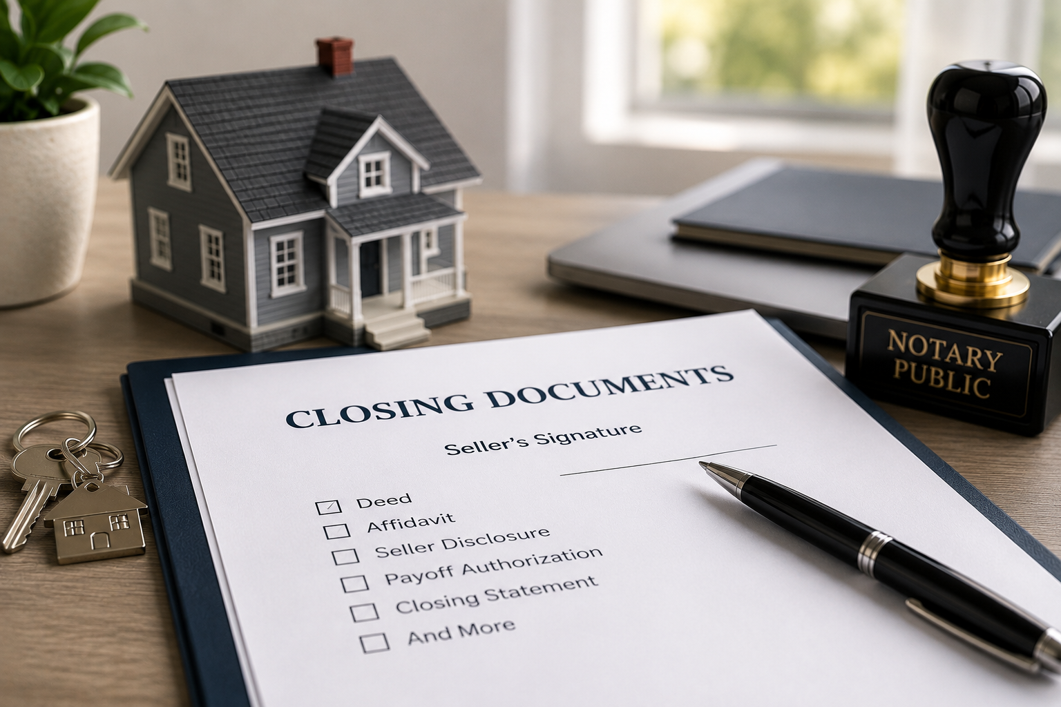 What Does a Home Seller Actually Sign at Closing in North Carolina?