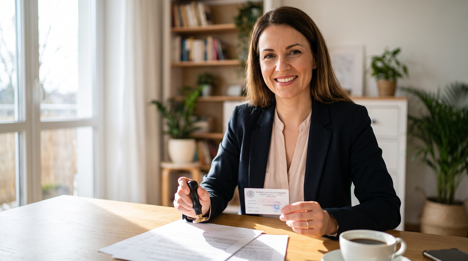 Mobile Notary illustration — Integrity Closings CLT