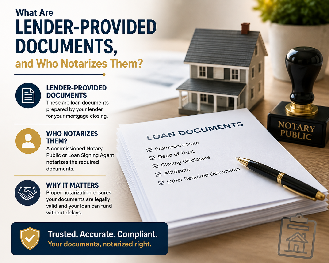 What Are Lender-Provided Documents, and Who Notarizes Them?
