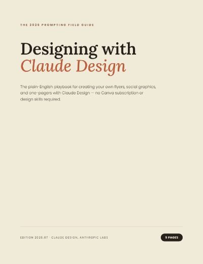 Designing with Claude Design for Notaries — guide cover