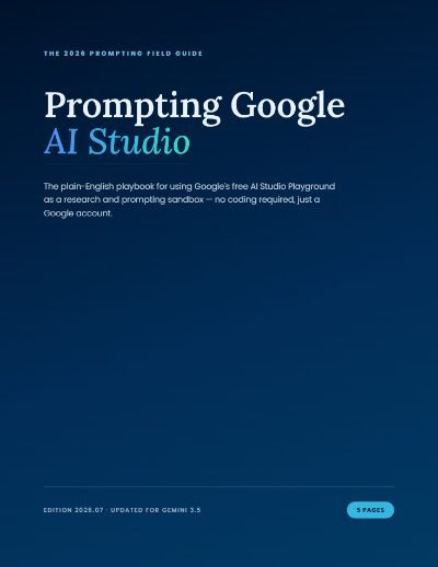 Prompting Google AI Studio for Notaries — guide cover