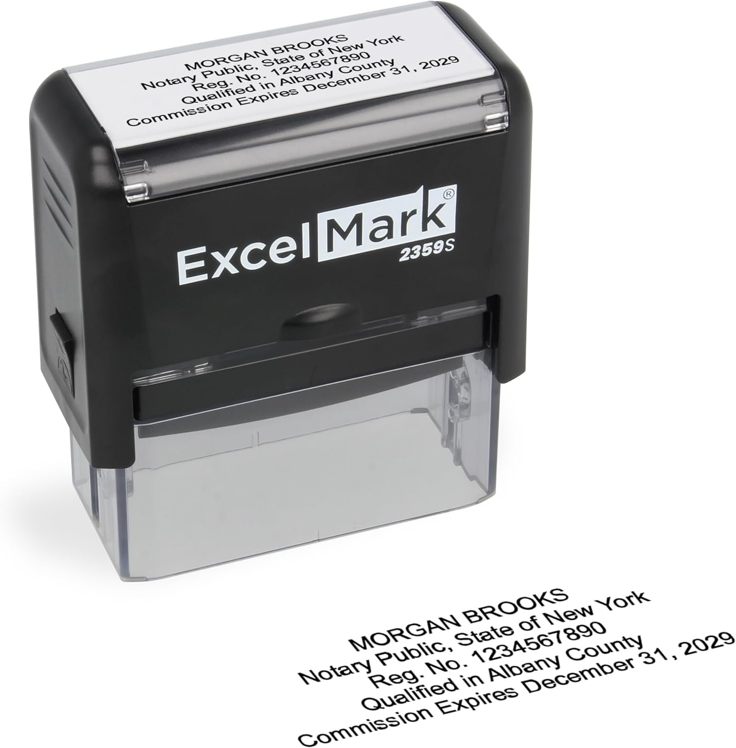 ExcelMark Notary Stamp — Official State Seal, All 50 States