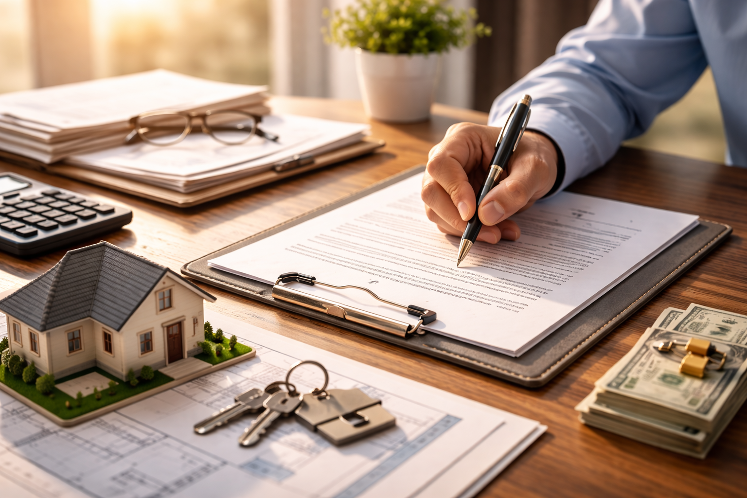 Mobile notary Charlotte NC — real estate documents